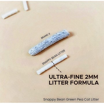 Snappy Bean Green Pea Cat Litter 7L PROMO: Bundle of 2 ctns